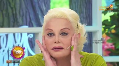 Carmen Barbieri habló del incendio que se produjo en su cocina el sábado por la noche