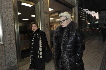 Carmen Barbieri también se acercó a despedir los restos del actor