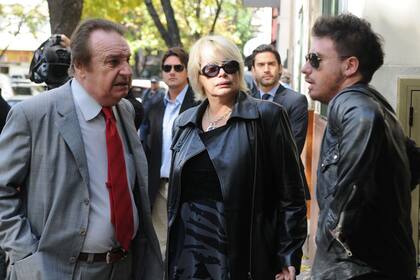 Carmen Barbieri y Santiago Bal, conmovidos en el velorio del actor