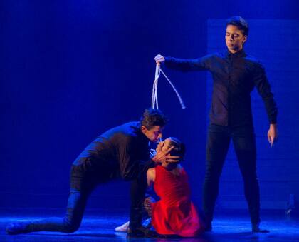 En "Carmen", de Jorge Amarante, participaron varios integrantes del Ballet Estable del Teatro Colón, como Maximiliano Iglesias, Macarena Giménez y Matías Santos