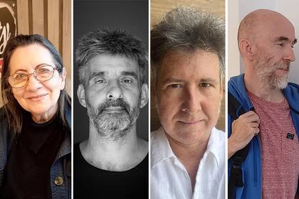 Carmen Ollé, Daniel Durand, Darío Rojo y Eduardo Aibinder