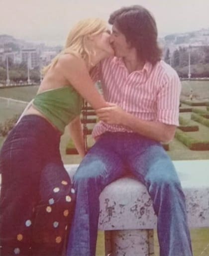 Carmen vivió un romance explosivo con Héctor Casimiro “Chirola” Yazalde, padre de su hijo