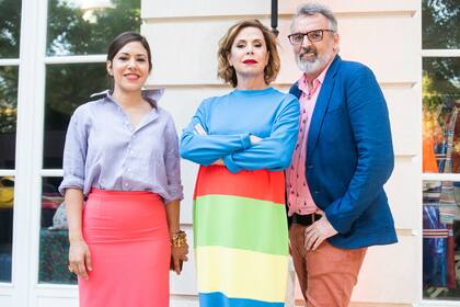 Carmine Dodero, Agatha Ruiz de la Prada y Benito Fernández