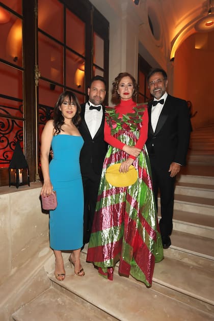 Carminne Dodero, Felipe Durán, Ágatha Ruiz de la Prada y Claudio Stamato.