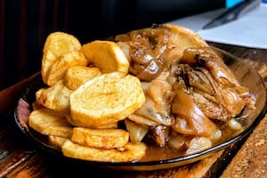 Carne al horno con papas españolas de La cocina de Batata´s