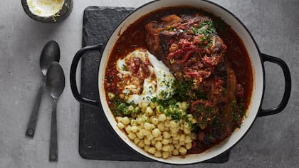 Carne al horno tipo goulash