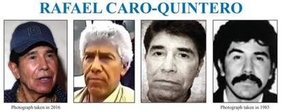 Caro Quintero es señalado como el principal responsable del asesinato del agente "Kiki" Camarena en 1985