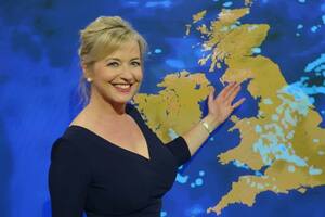 Carol Kirkwood ha presentado el pronóstico del clima en la BBC durante 30 años