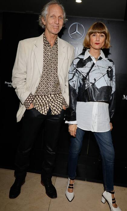 Carola Reyna y Boy Olmi en el desfile deTramando