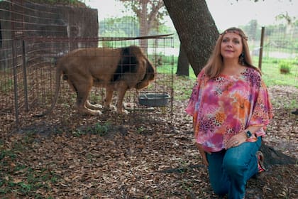 Carole Baskin, uno de los fascinantes personajes de la serie documental