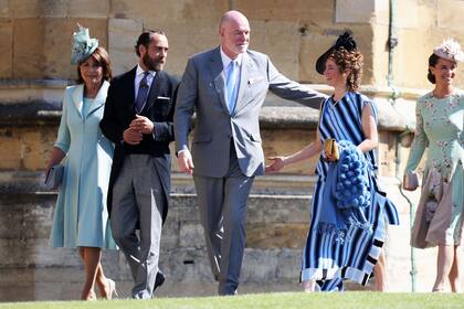 Carole y James Middleton