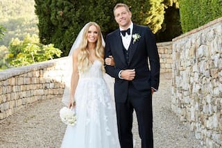 La boda de la ex número uno del tenis, con Serena Williams como dama de honor