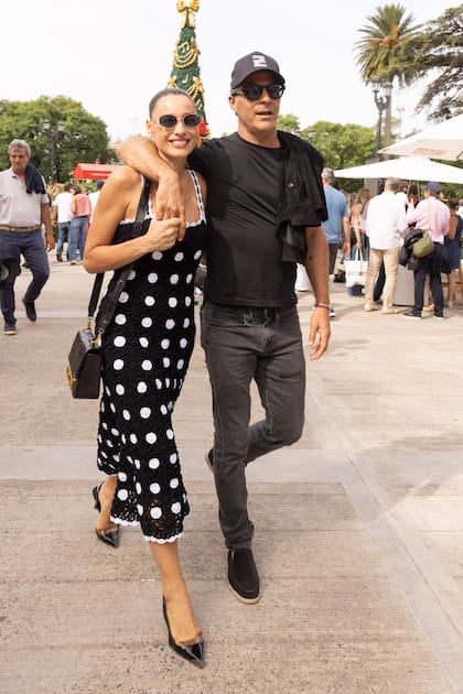 Carolina Ardohain, inseparable de Martín Pepa