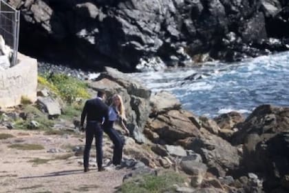 Carolina de Borbón junto a Jordan Bardella