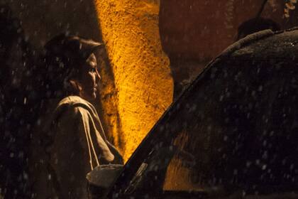 Carolina de Mónaco, la madrina, en su llegada a la boda