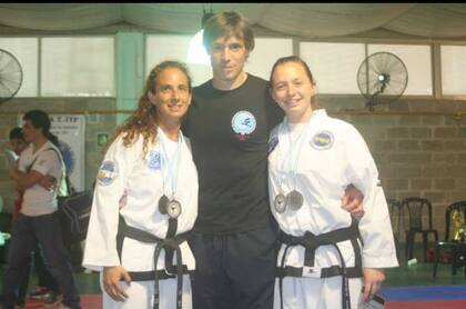 Carolina encontró en el Taekwondo una forma de vivir y de hacer catársis.