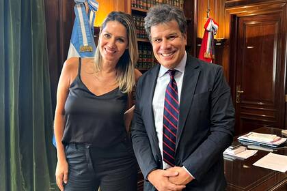 Carolina Losada y Facundo Manes