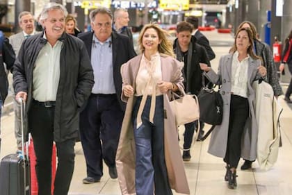 Alberto Fernández y Fabiola Yañez