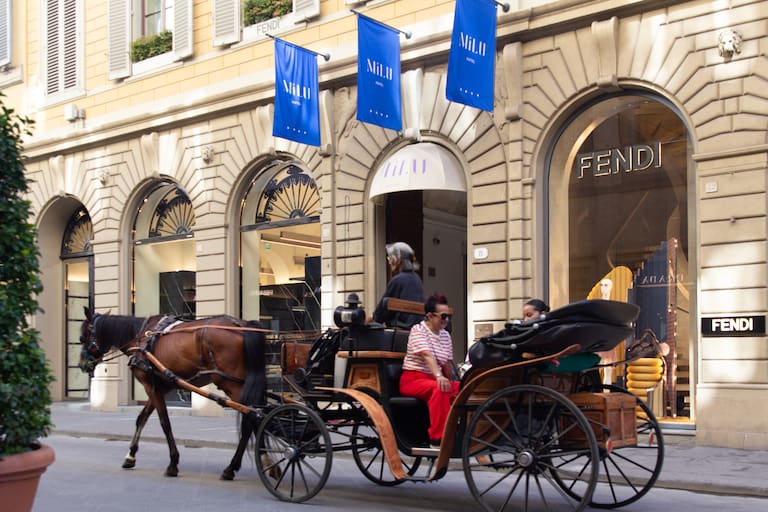 Florencia es la capital de las grandes marcas de la moda