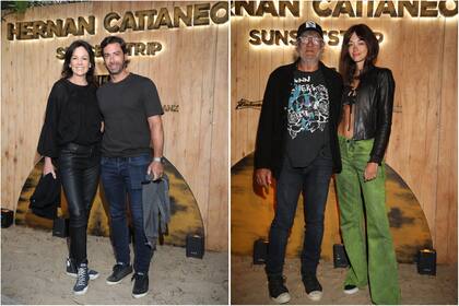 Carolina Stanley y Federico Salvai estuvieron presentes en el show de Hernán Cattaneo