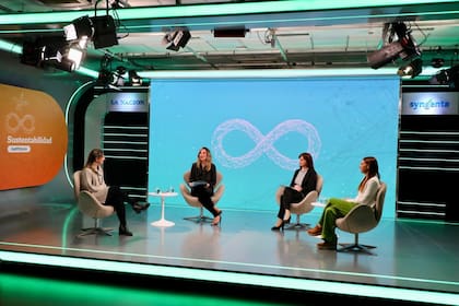Carolina Ulla (Siglo 21), Carla Quiroga (LA NACION), Silvia Stang (LA NACION) y Clara Di Ció (Rehau)