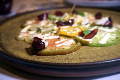 Carpaccio de tomates del Duhau