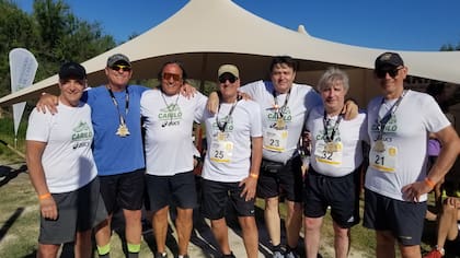 Carrera del Bosque en Cariló. Jorge Abud 
Guillermo Díaz Rolon
Andrés "Indio" Cabello
Carlos Luque
José Cagese 
Alejandro Bonesi
Fernando "Chino" Benítez