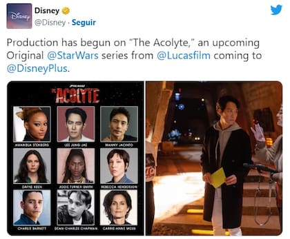 Carrie-Anne Moss participará en la serie The Acolyte