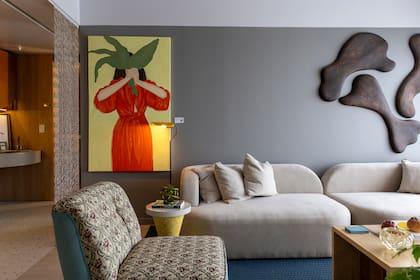 "Carrot", de Sofía Ferrería, en el departamento 105 de Sara Plazibat.