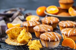 Muffins de naranja para todos los días