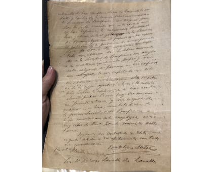 Carta de Dolores a Mitre.