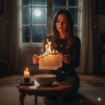 Carta de liberación y gratitud para hacer durante la Luna llena