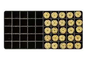 Cartridges bullet for a .32 ACP, Isolated on white background