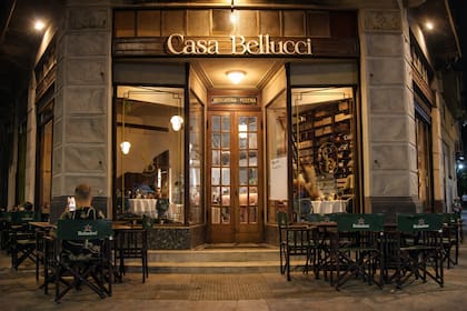 Casa Bellucci funciona en un edificio muy bonito