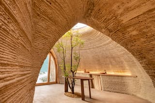 Una casa en 8 días: es minimalista, de barro y con tecnología de impresión 3D