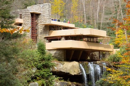 Casa de la Cascada, de Frank Loyd Wright