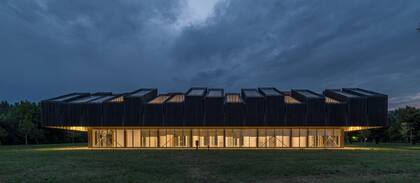 Casa de la música en Pieve di Cento (Italia), del italiano Mario Cucinella