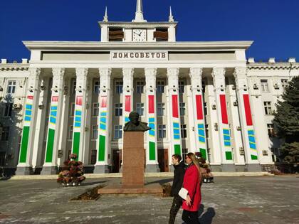 Casa de los Soviets, sede de Adminstración municipal de Tiraspol