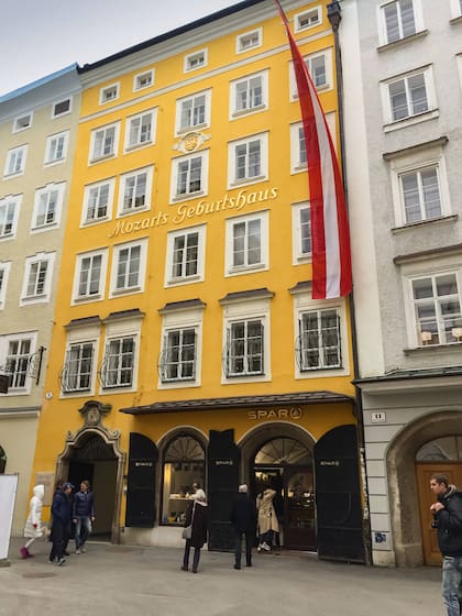 Casa de Mozart en Salzburg