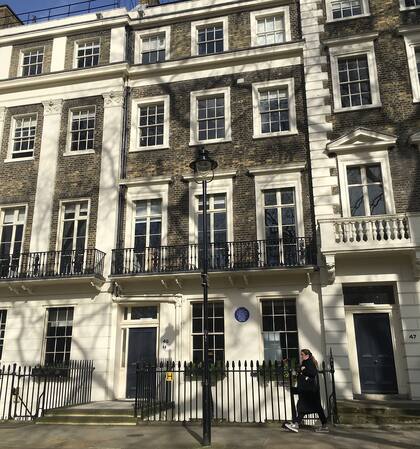 Casa de Virginia Woolf en Londres