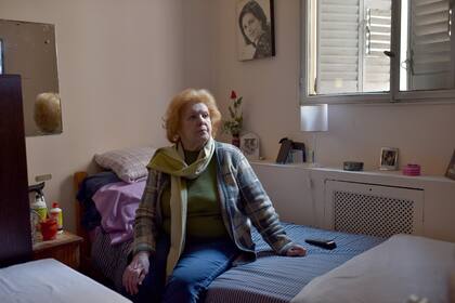 Zulema Durán, en una habitación de la Casa del Teatro