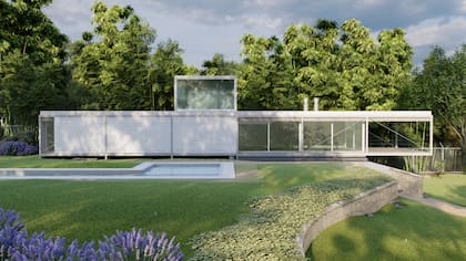 Casa Fénix, un proyecto nuevo pero 100% hecho con materiales usados