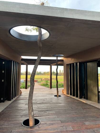 Casa Haras es la casa que fue inaugurada hace una semana; es una de las 12 de autor del proyecto Archipiélgao