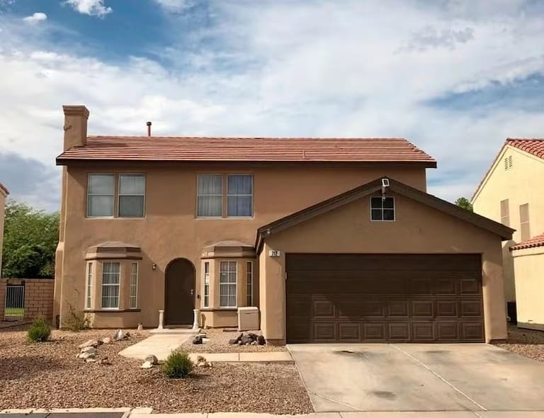 Casa inspirada en la serie Los Simpson