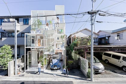 Casa NA en Japón realizada por el estudio Sou Fujimoto