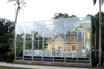 El museo en una isla del Tigre fue refugio y lugar de creación para Sarmiento durante 30 años