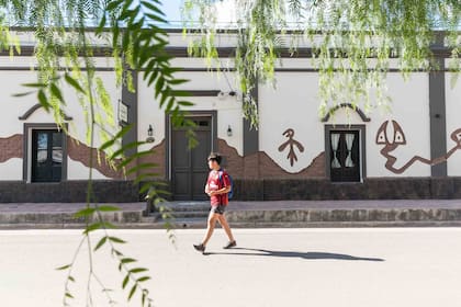Casagrande en Tinogasta hoy convertido en hotel temático.