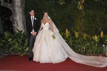 El empresario y la modelo se casaron el 22 de noviembre de 2019