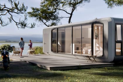 Casas cápsulas en Uruguay