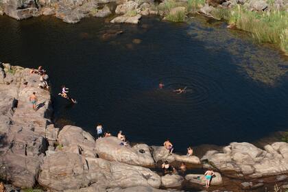 Cascada de Olaén, Córdoba.